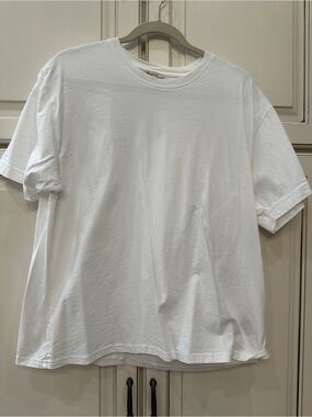 Madewell Classic White Crew Neck T-Shirt - Size Medium